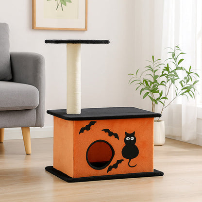 Arbre à chat Halloween