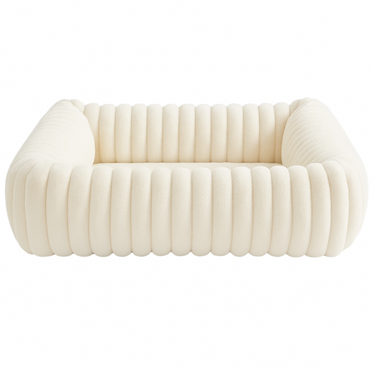 Panier en peluche
