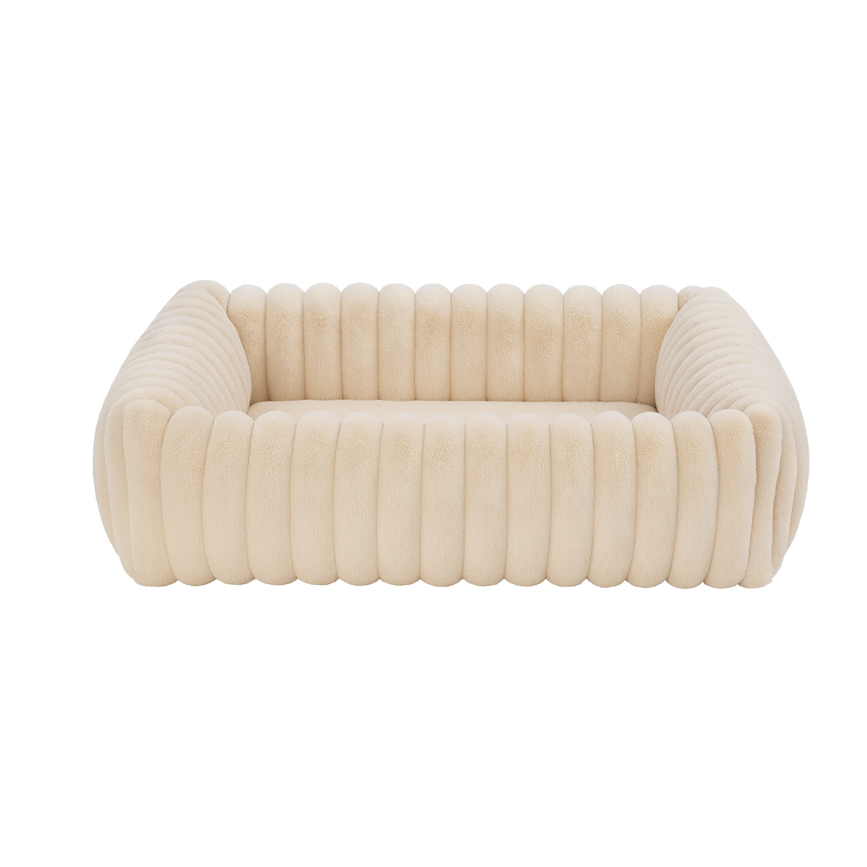 Panier en peluche