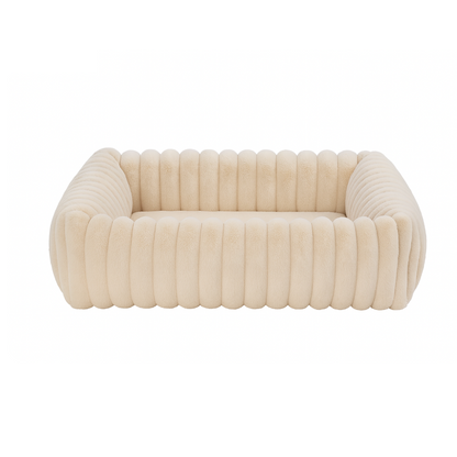 Panier en peluche