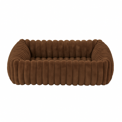 Panier en peluche