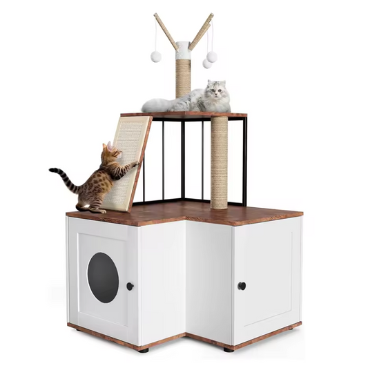Arbre à chat sur meuble